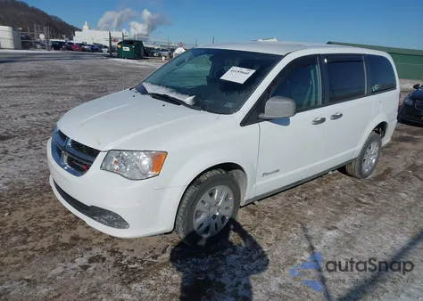 2019 Dodge Grand Caravan Se z USA, uszkodzony, nr VIN 2C7WDGBG5KR805084